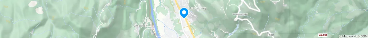 Kartendarstellung des Standorts für Apotheke im Baumhaus in 4822 Bad Goisern